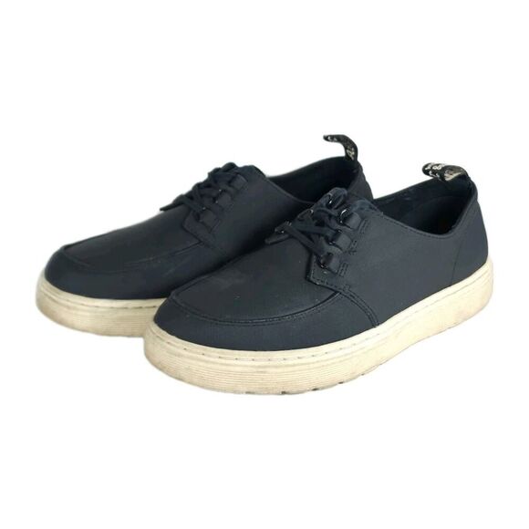 Dr. Martens Men\'s Walden US 10 Black Canvas Lace-Up Casual Oxford Shoes main image 14